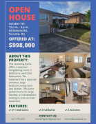 Open House: Saturday October 7, 2023 12pm-4pm