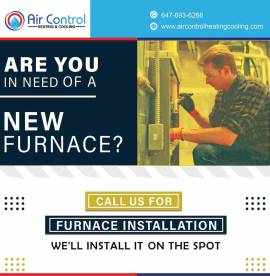 Call us for furnace installation—we'll install it 
